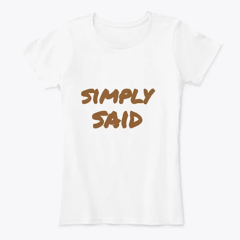 Simply Said Tee